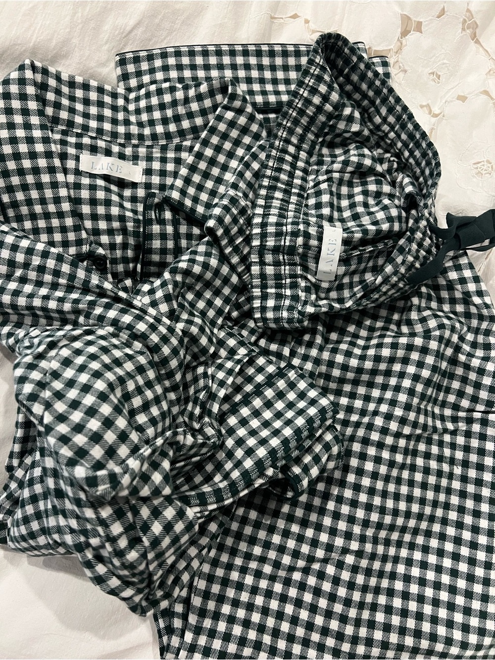 LAKE men’s flannel pajama set